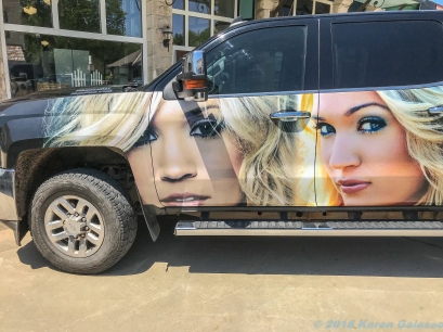 5 16 19 Fan painted truck in Wamego KS (1 of 2)